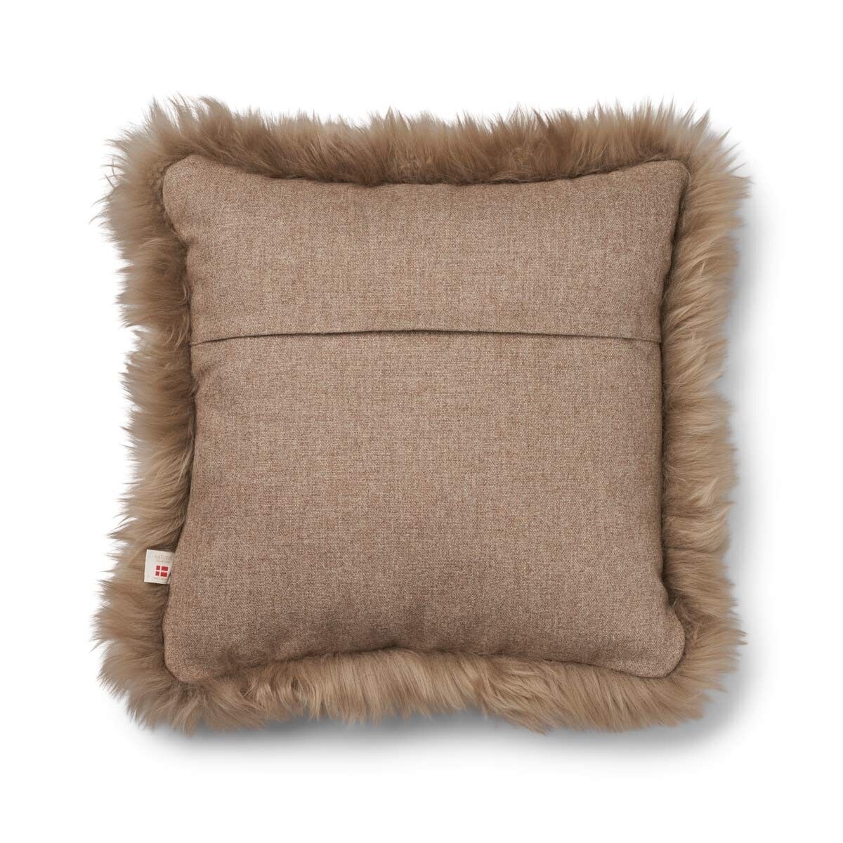 Wool Cushion | LW trim | 20x20 in | 13x20 in Beige/Taupe