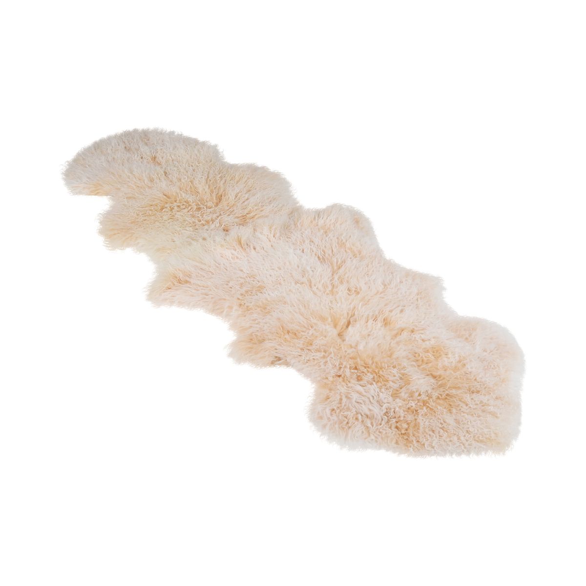 Double Tibetan Sheepskin | 150 x 55 cm Arctic Sunrise