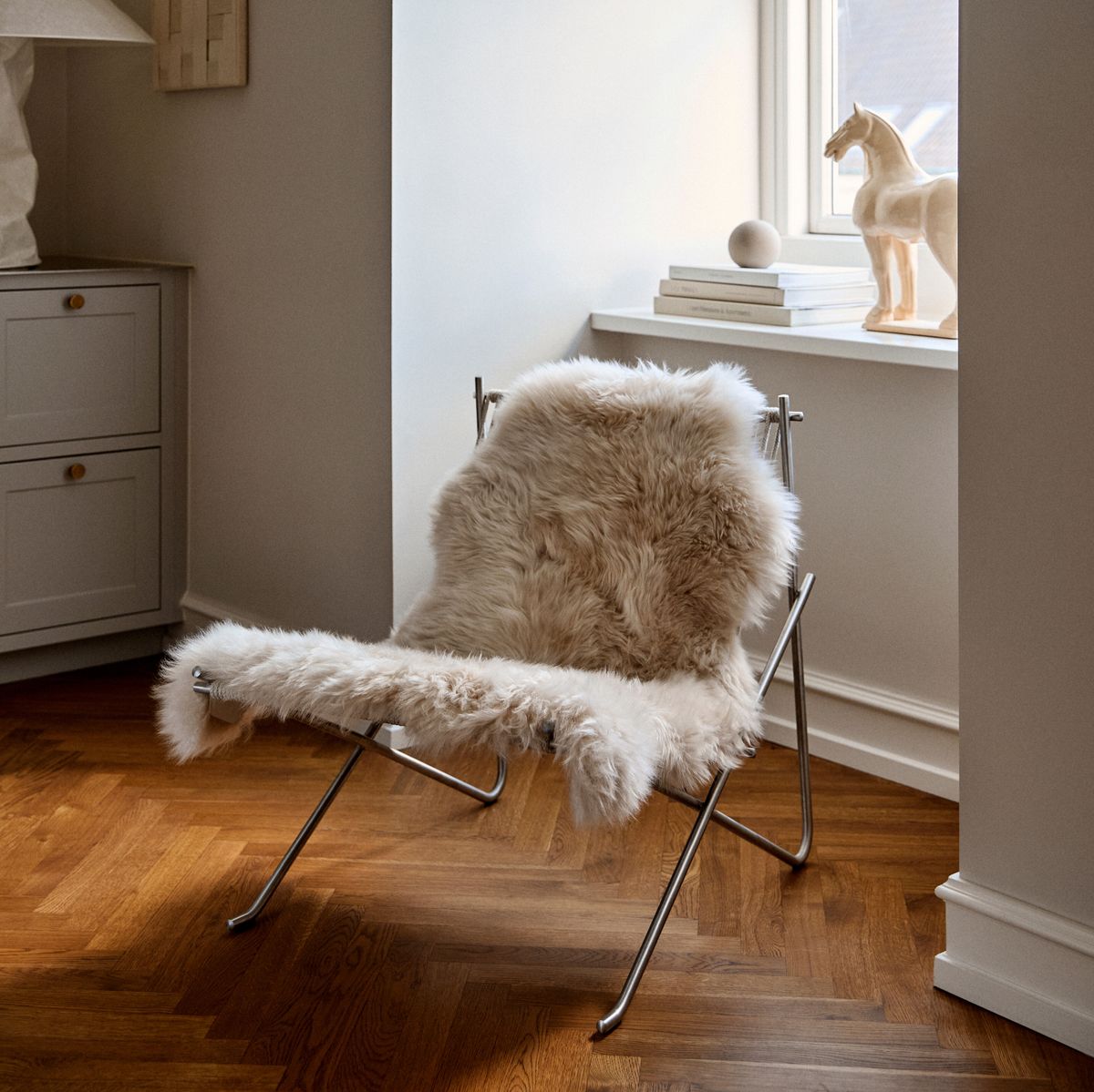 New Zealand Sheepskin | Long Wool | 35x24 in Aubergine