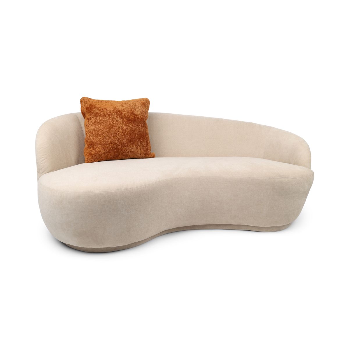 Premium Sheepskin Cushion | Long Wool | New Zealand | Doublesided Mocca Brown