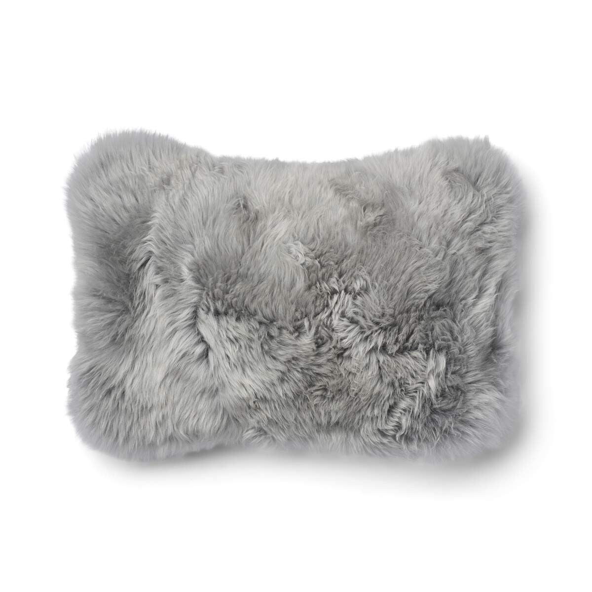 One Side Cushion | LW | 20x20 in | 13x20 in Glencheck-Grey/Light Grey
