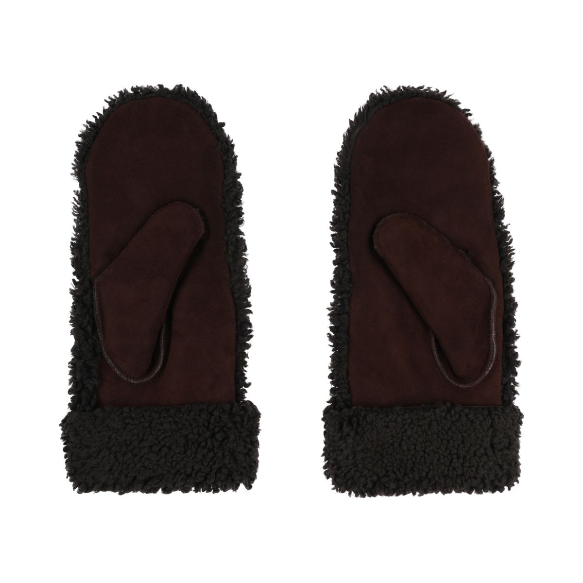 Iris Mittens Dark Brown