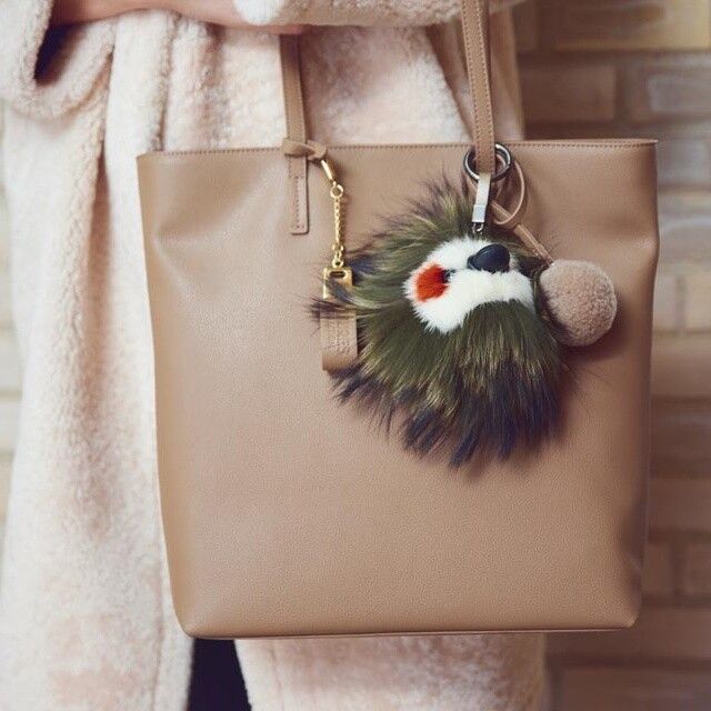 Chopper Keyring Ivory/Grey Eyes