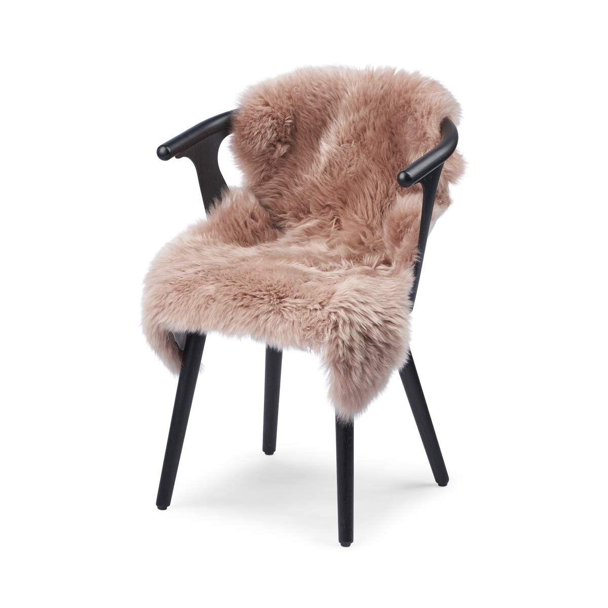 New Zealand Sheepskin | Long Wool | 39 in Stucco Sand