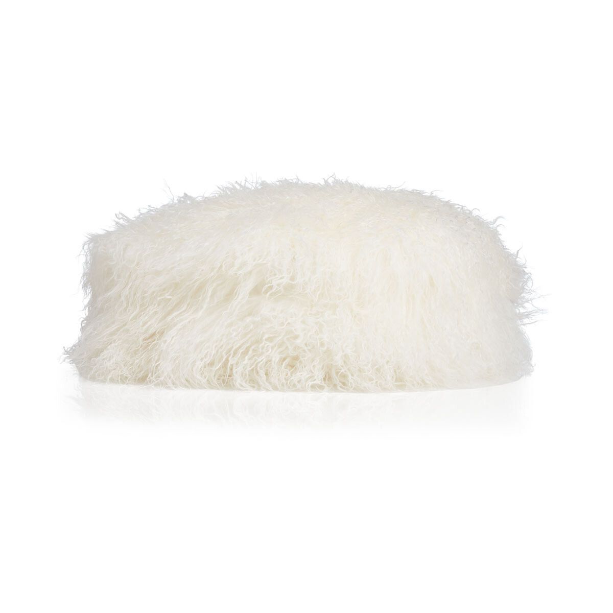 Long Wool Sheepskin Seat Cover Ivory