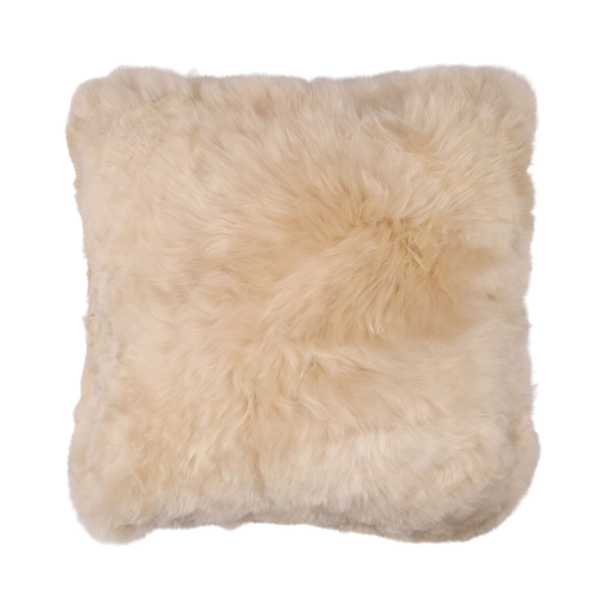 Alpaca Fur Cushion | Double sided | Short Wool