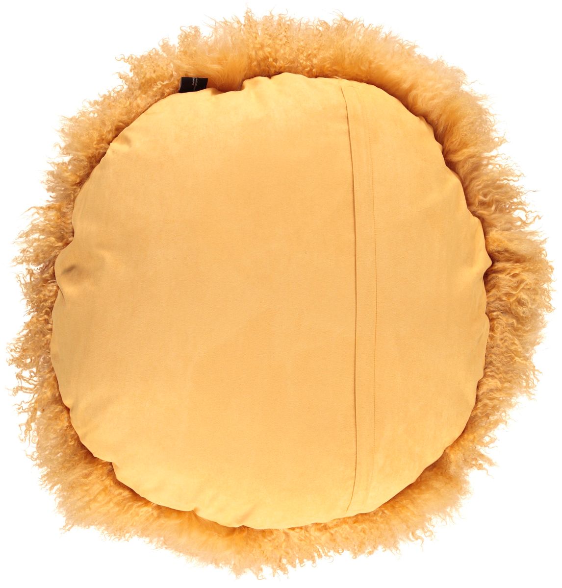 Curly Cake Cushion | D18 in | D24 in | D15 in Imperial Yellow