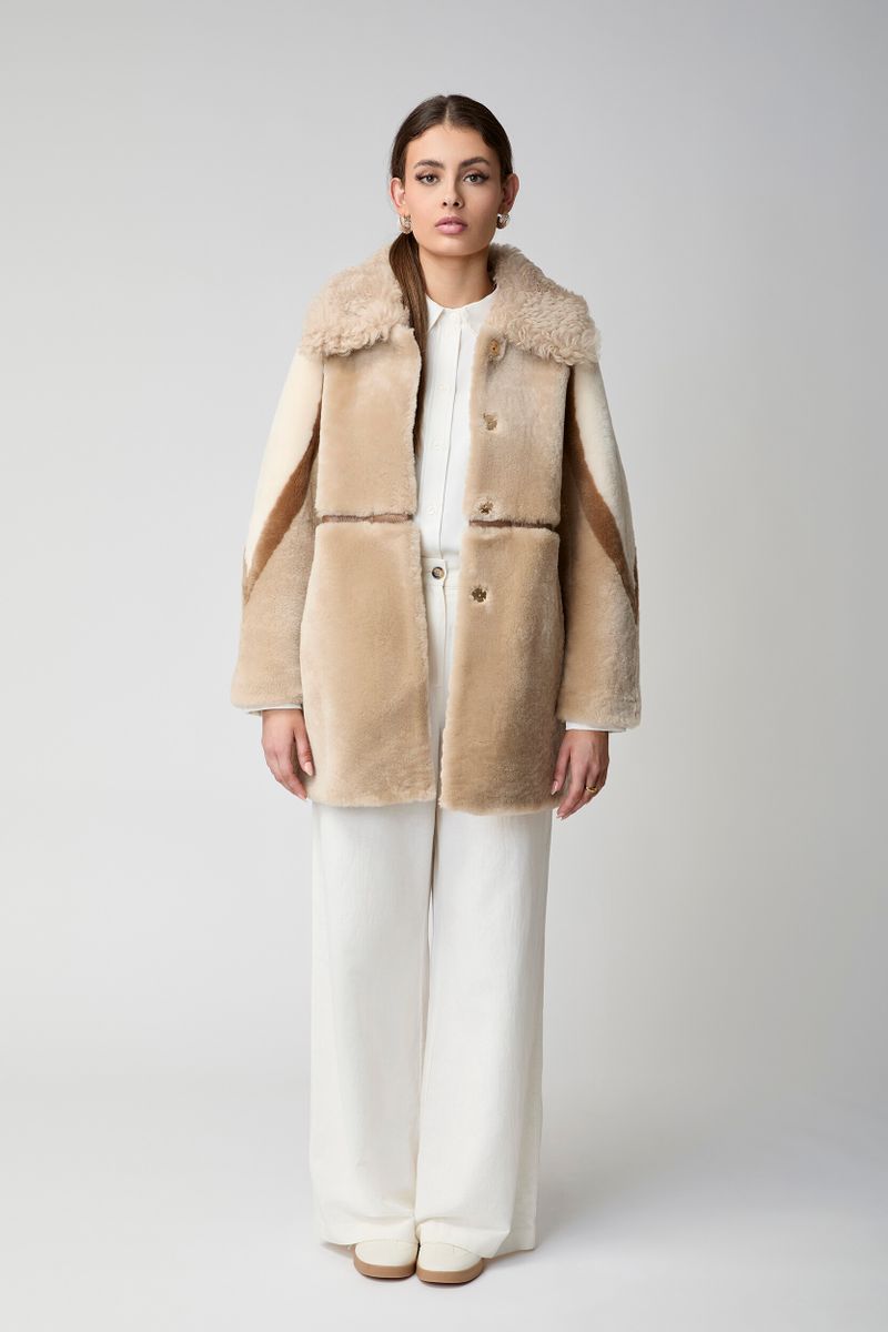 Anika Jacket Beige/Brown