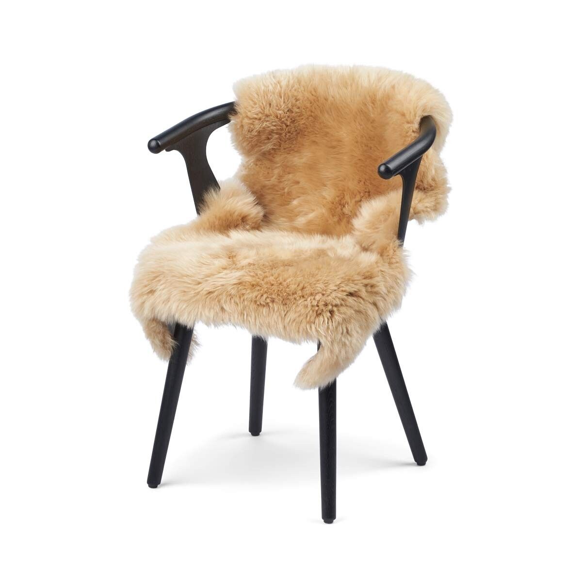 New Zealand Sheepskin | Long Wool | 39 in Moonstone