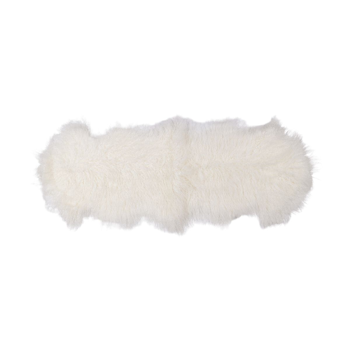 Double Tibetan Sheepskin | 150 x 55 cm Ivory