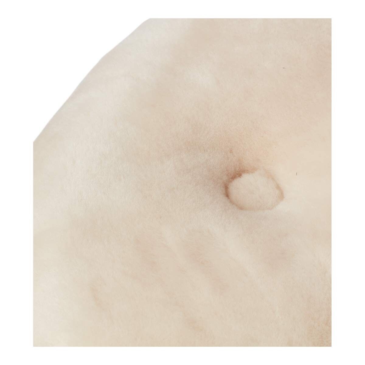 Simon Pouf Moccasin Natural