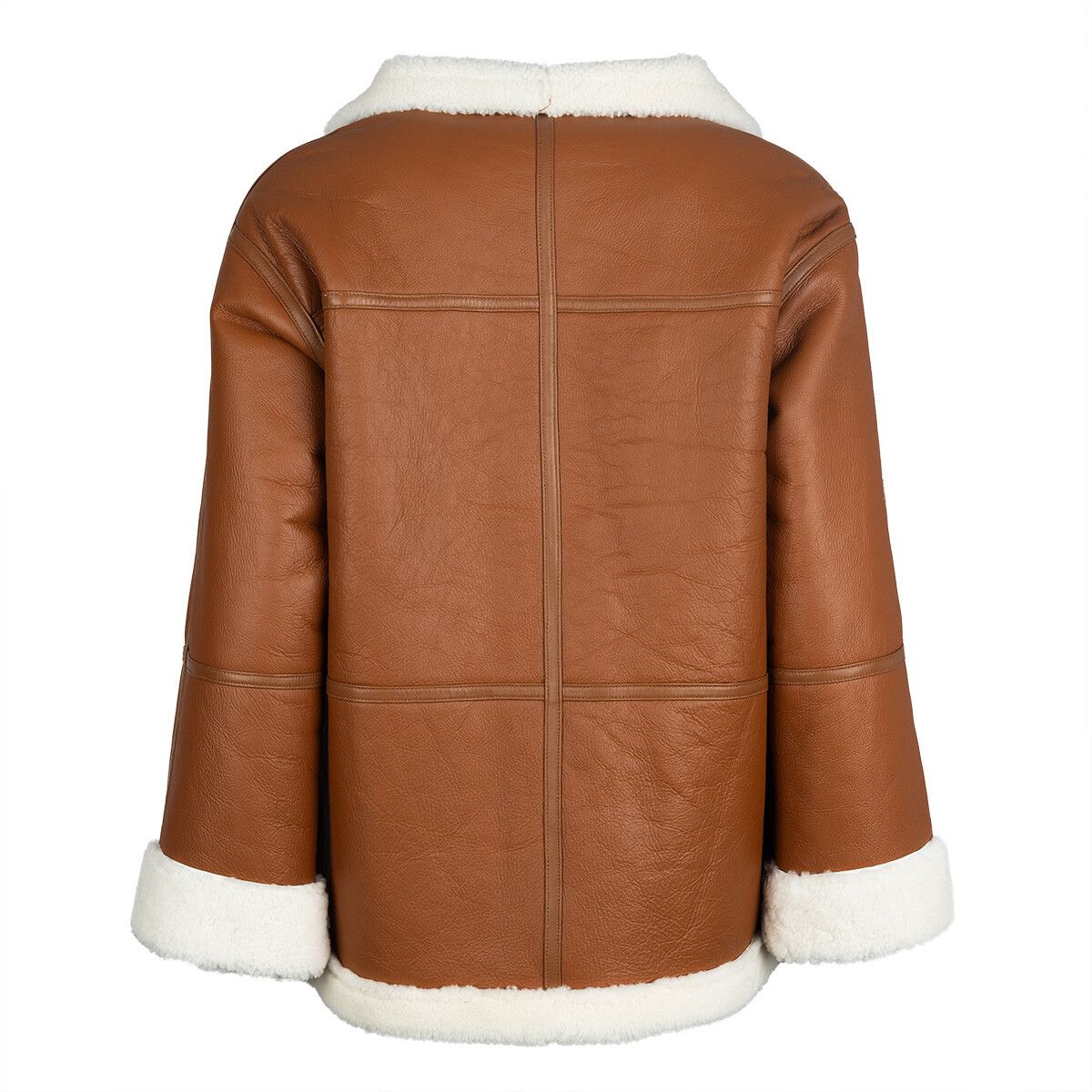 Leather Brown/Ivory