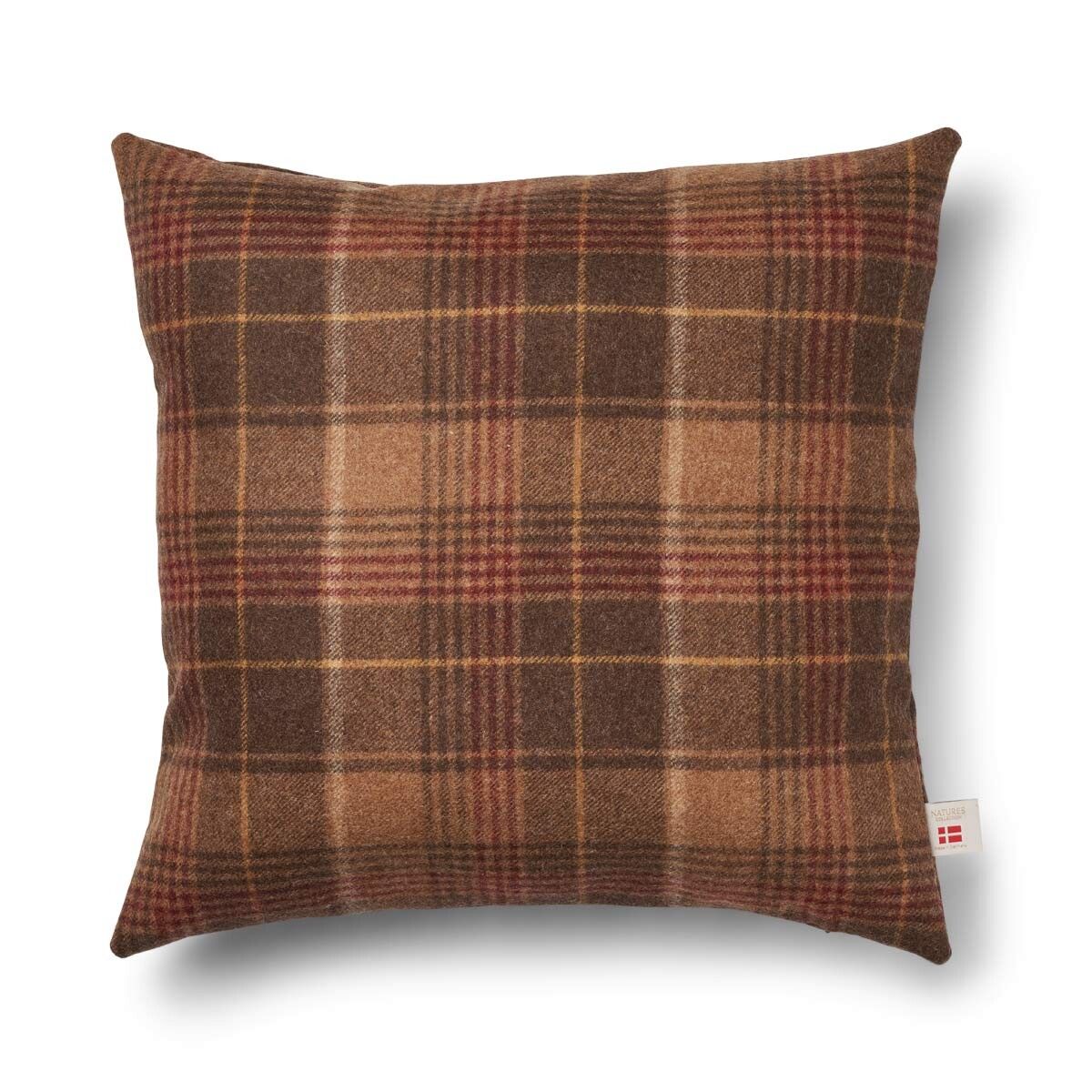 Doublesided Cushion | 20x20 in Cocoa-Dark Brown