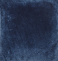 Simon Pouf Moccasin Navy Blue