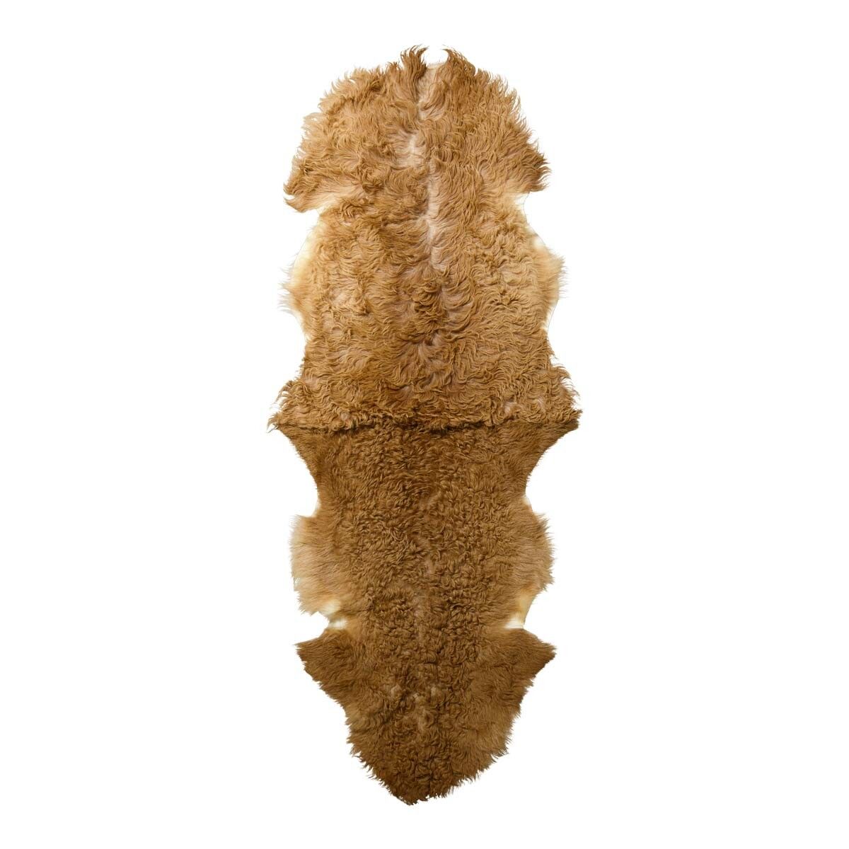Tigrado Sheepskin | Natural Colors | Rug 120x20 in