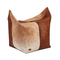 Calf Leather Pouf | Small | Large