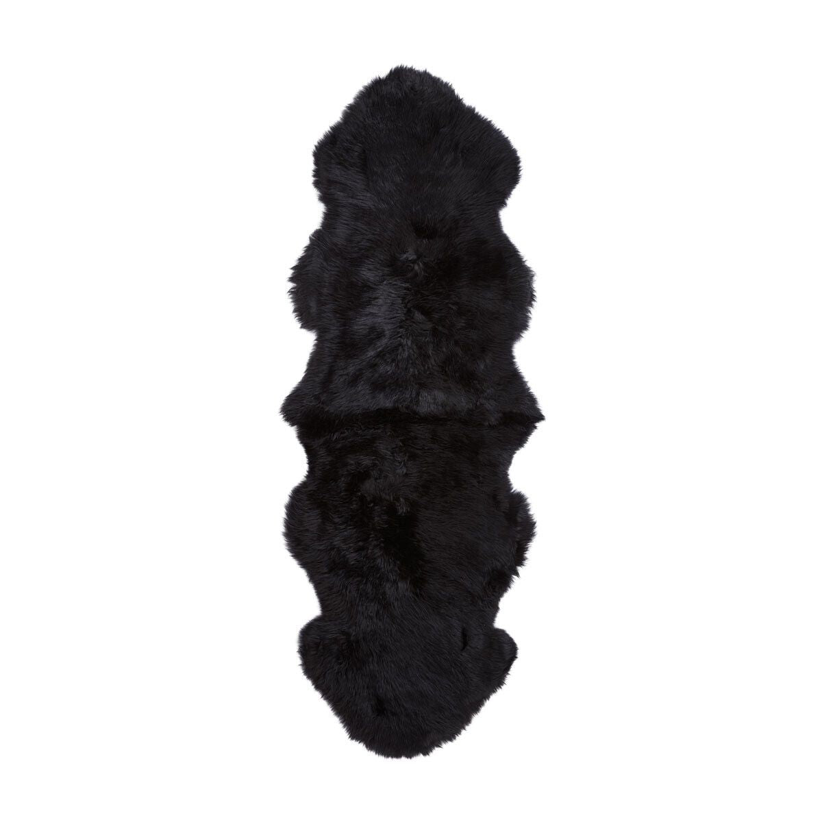 New Zealand Sheepskin | Long Wool | Rug 71 in Black