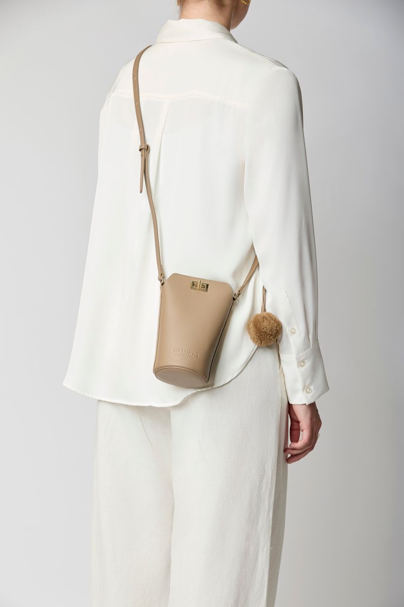 Adina Phonebag Beige