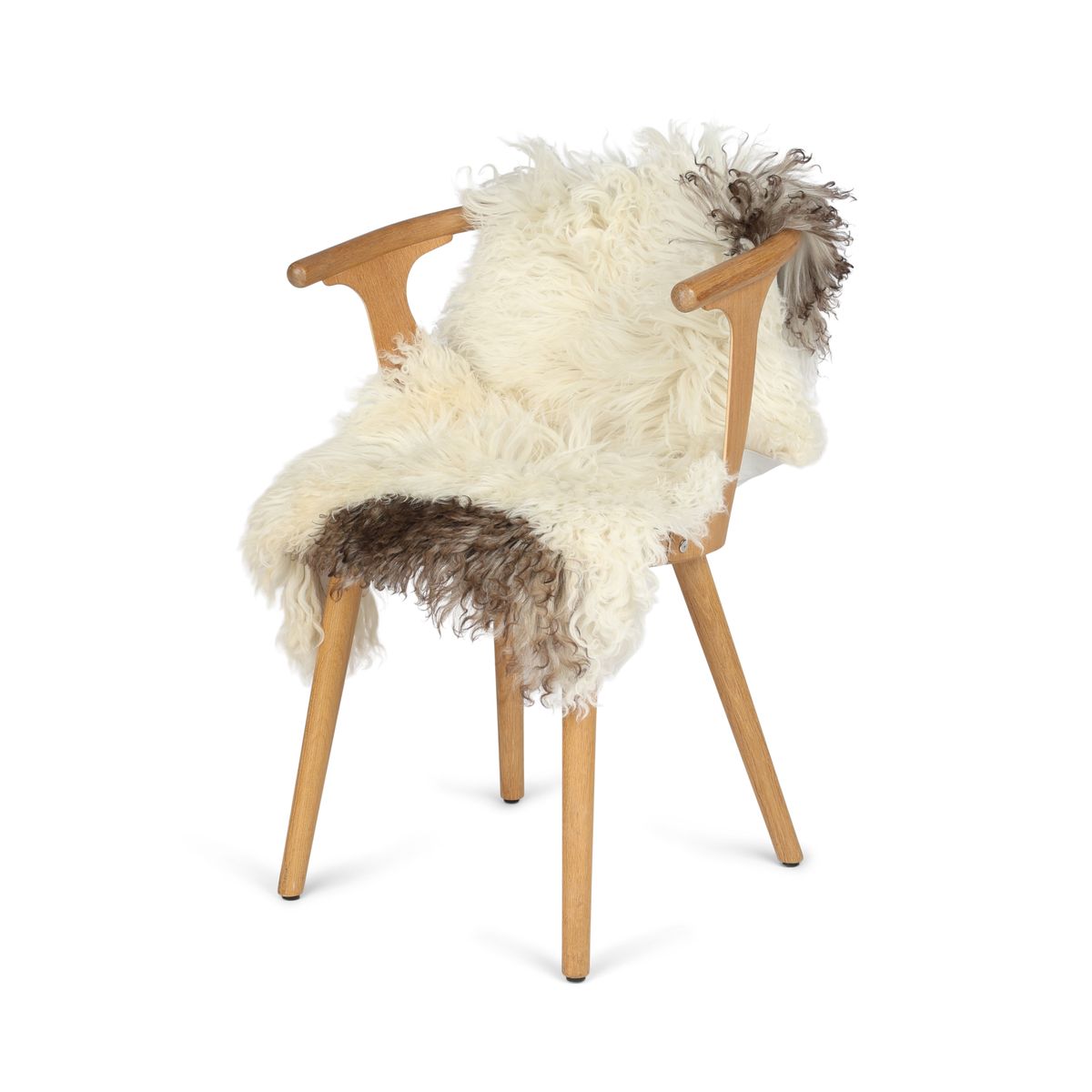 Austrian Curly Sheepskin | Natural Colors | 35 in Off White