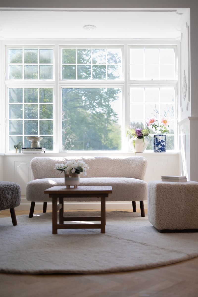 Emanuel 3 seater Sofa Pearl