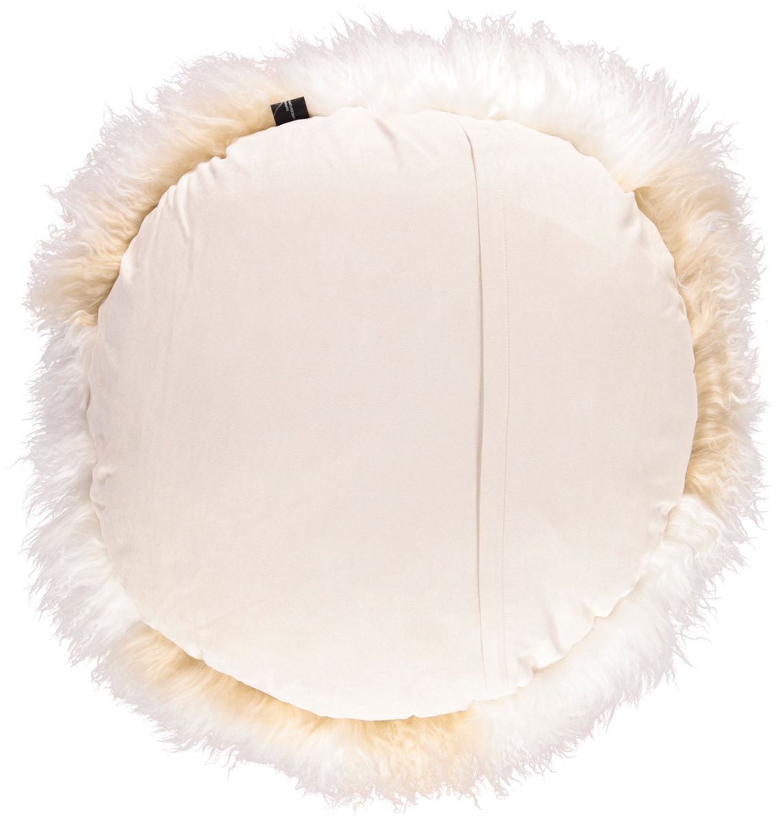 Curly Cake Cushion | D18 in | D24 in | D15 in Arctic Sunrise/Ivory