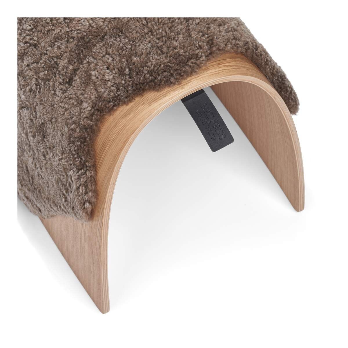 Sheep Stool Cover Taupe