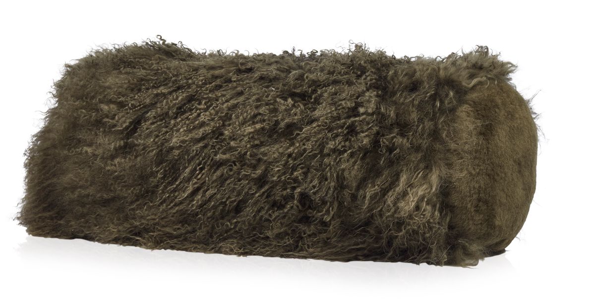 Curly Bolster Cushion | D8x20 in