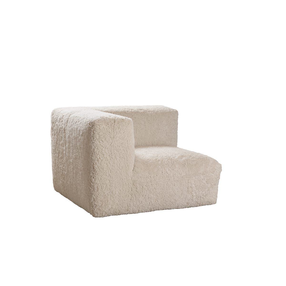 Julian Modular Sofa | New Zealand Curly Pearl
