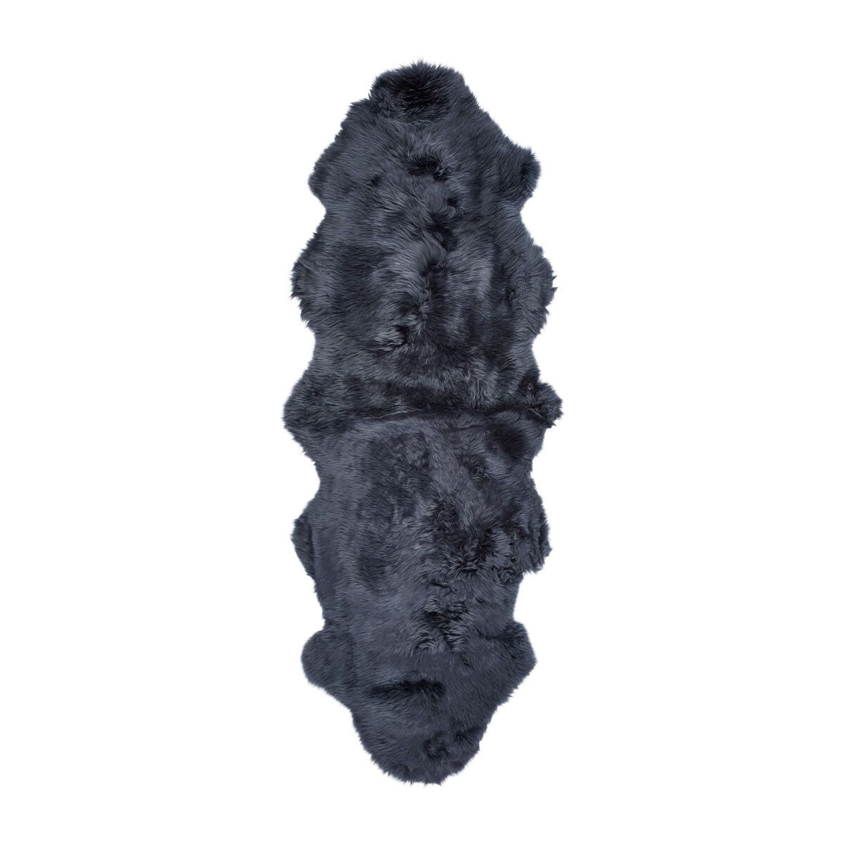 New Zealand Sheepskin | Long Wool | Rug 71 in Navy