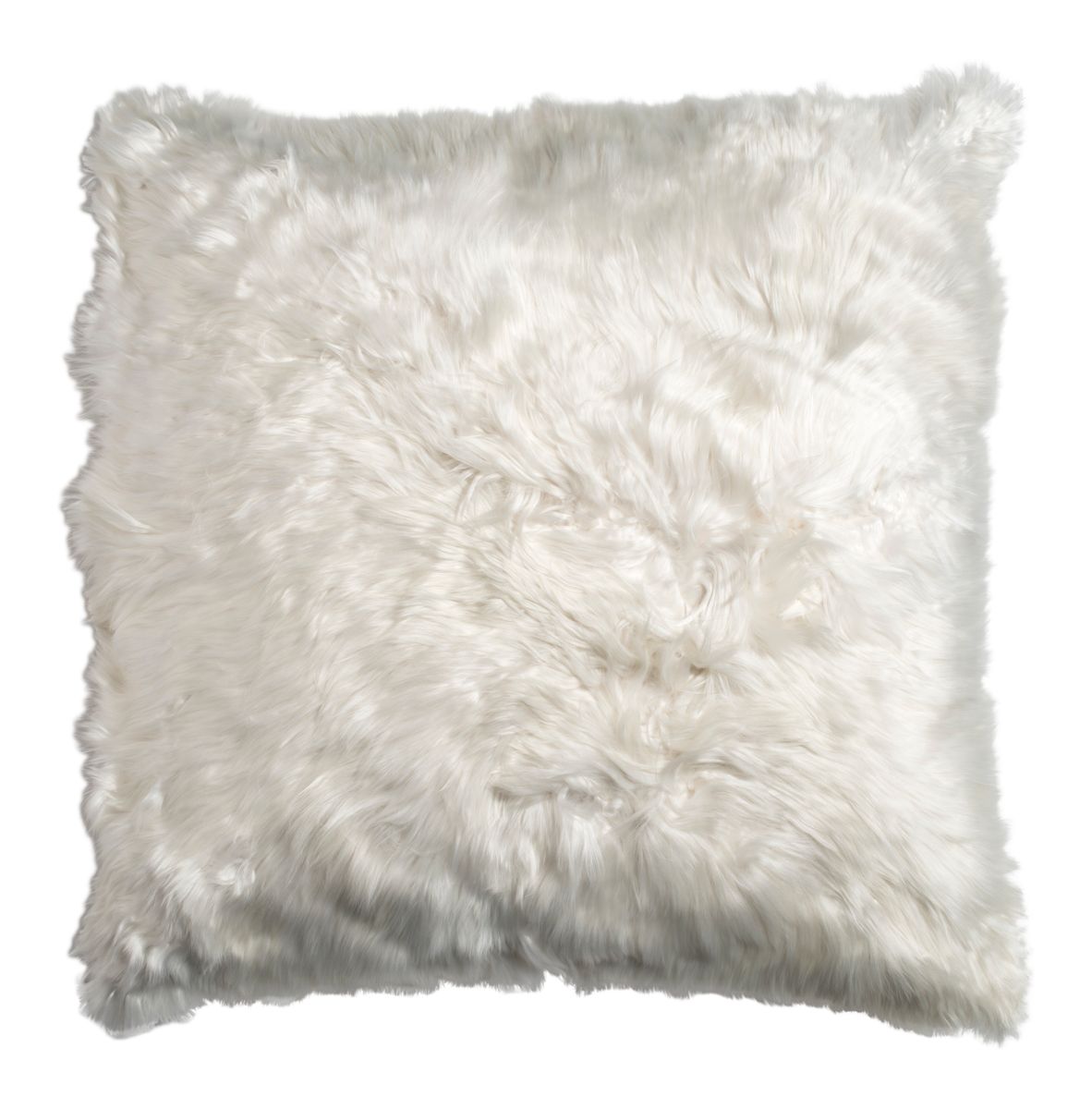 Alpaca Cushion | 20x20 in Ivory