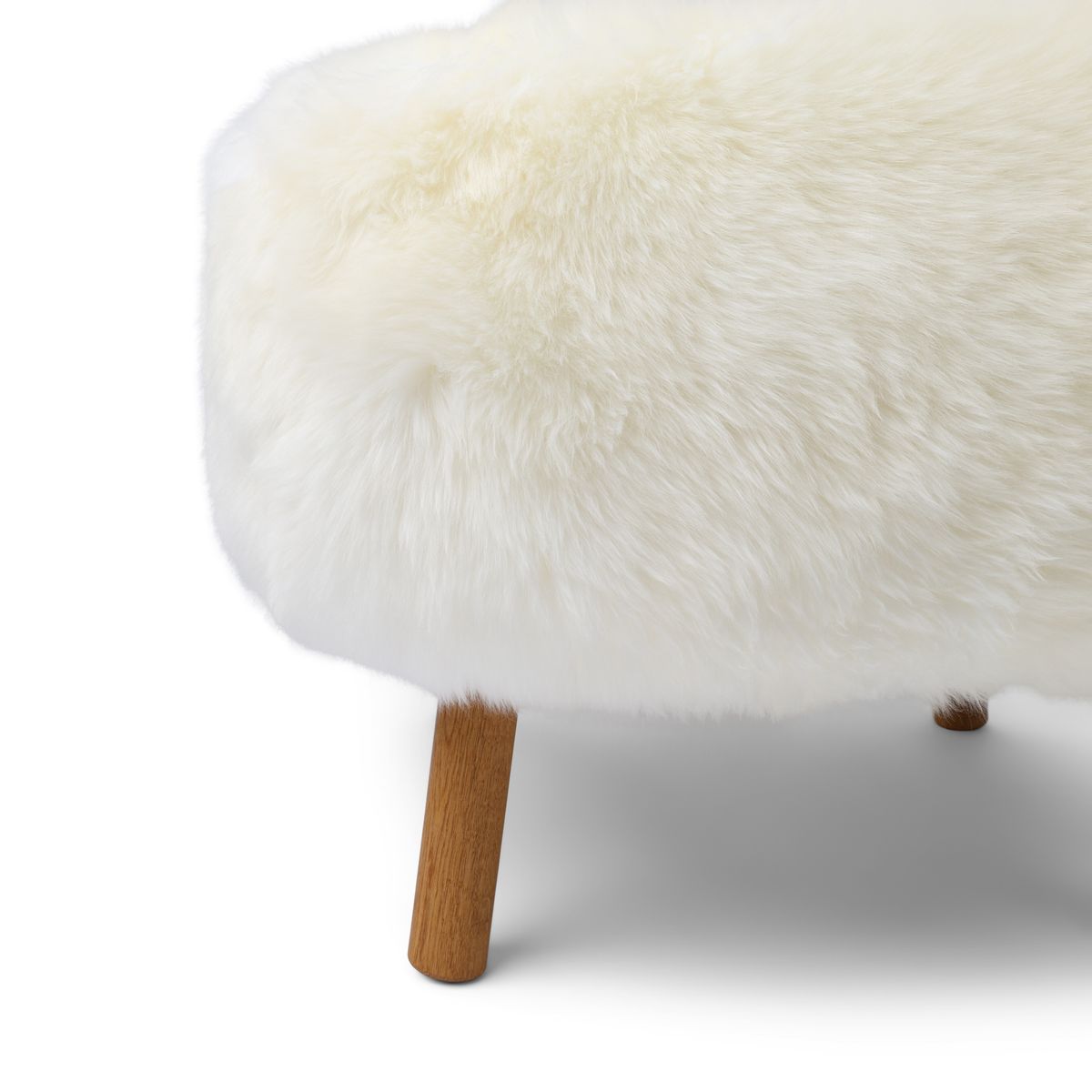 Ethan Puffy Lounge Chair Ivory