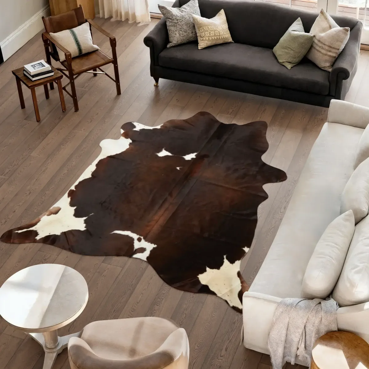 Brazilian Premium Natural Cowhides | Unique, Stylish, and Sustainable Champagne