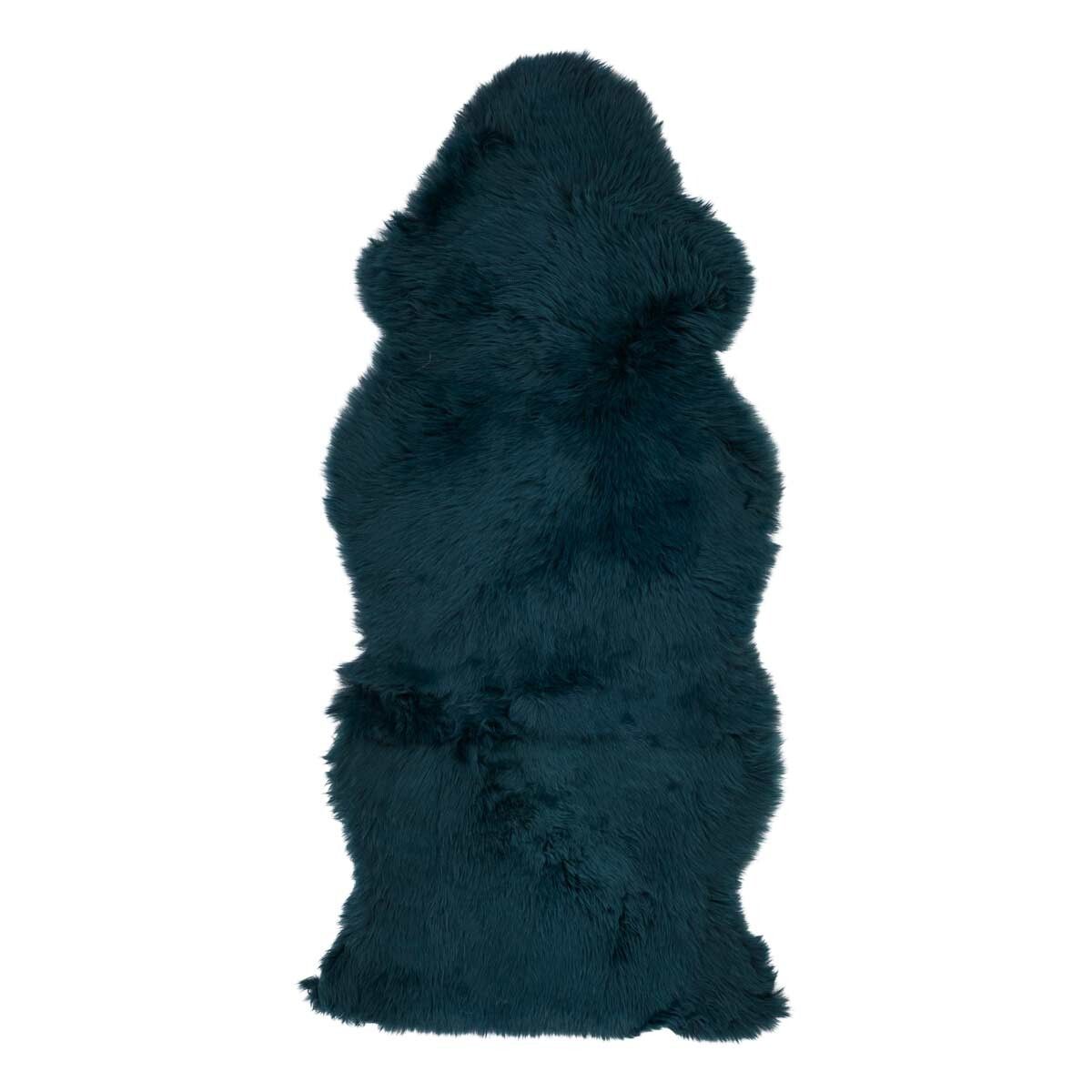 New Zealand Sheepskin | Long Wool | Rug 53 in Caspian