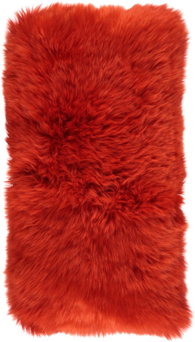 Long-Wool Sheepskin Cushion | 11x22 in Fiesta