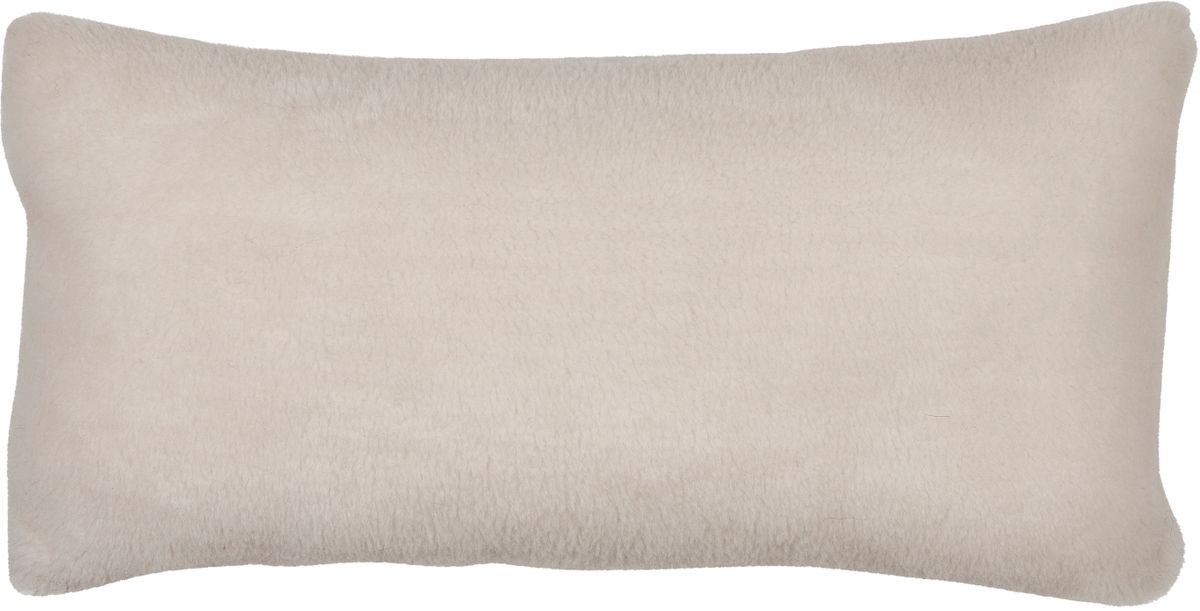 Doublesided Cushion | 11x22 in White