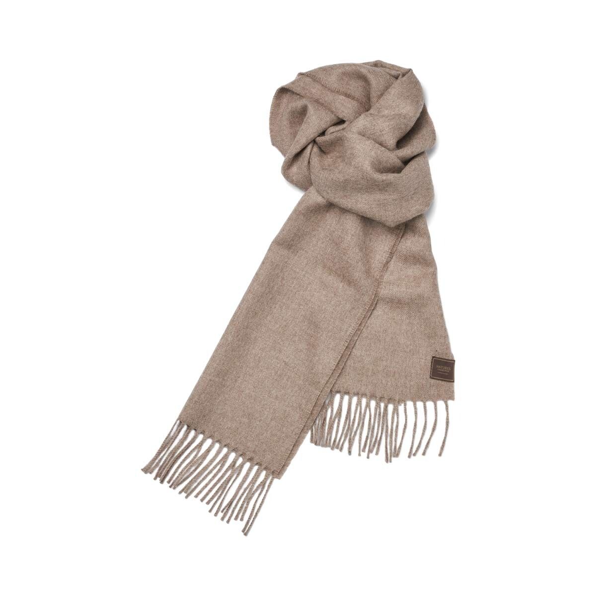 Alpaca Scarf Walnut Brown