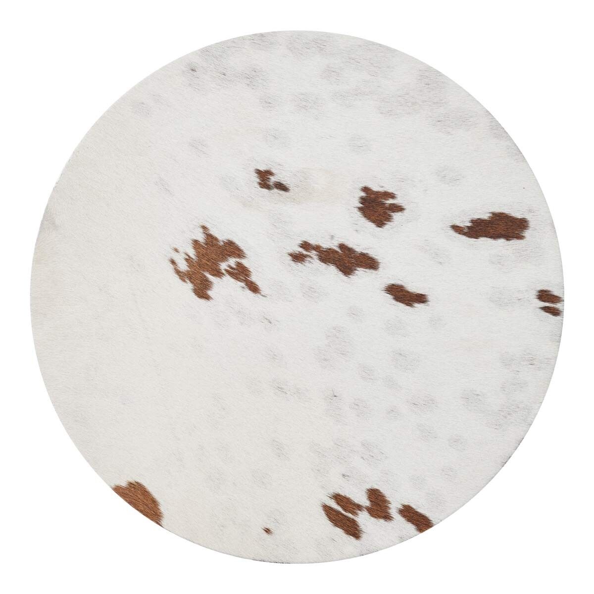 Cow Hide Seat Cover Salt/Pepper/Brown/White