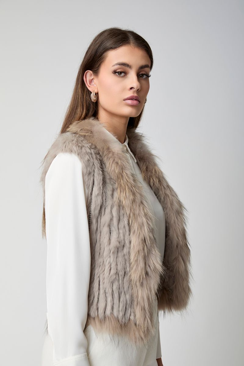 Anna Vest Taupe