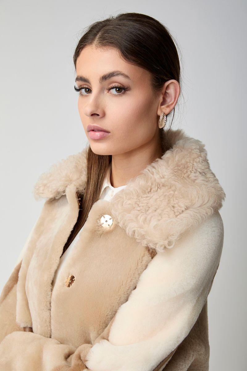 Anika Jacket Beige/Brown