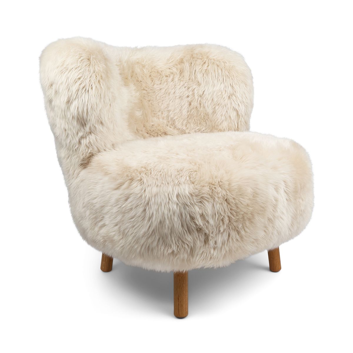 Ethan Puffy Lounge Chair Linen