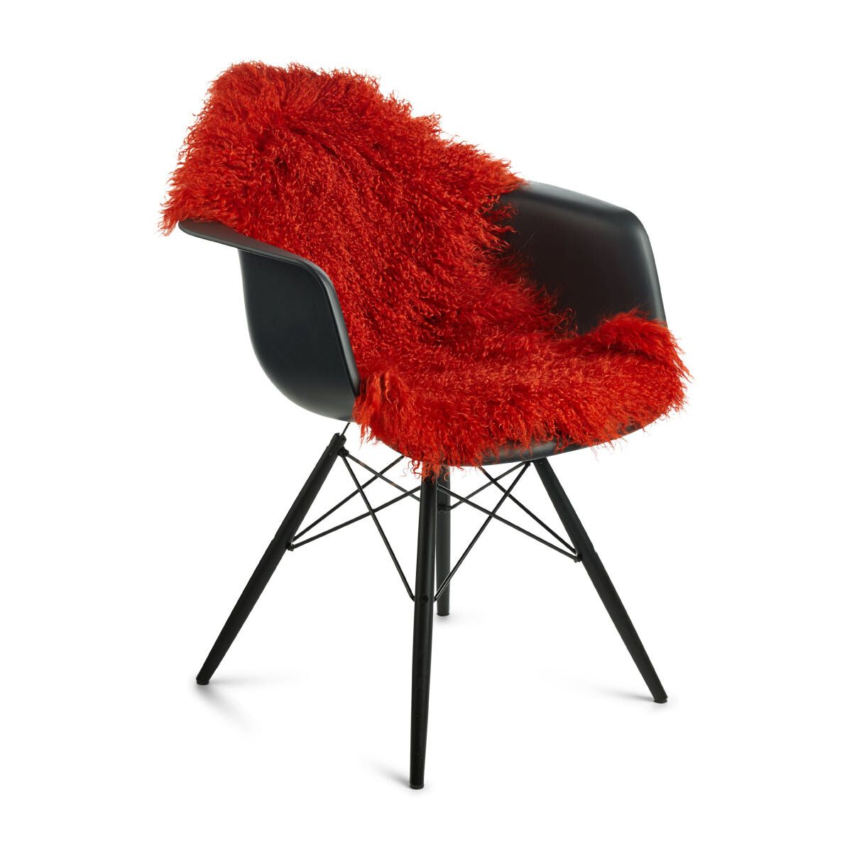 Curly Sheepskin | Mongolian | 33x20 in Fiesta