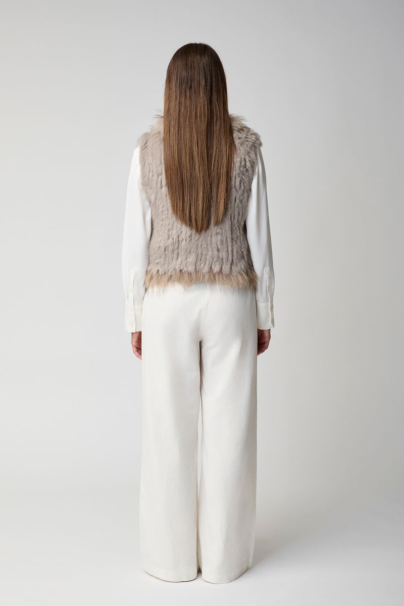 Anna Vest Taupe