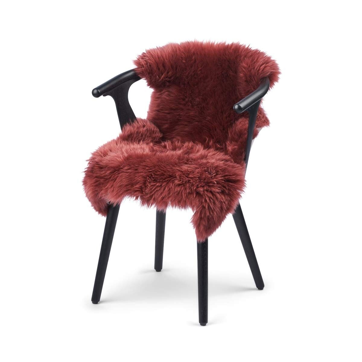New Zealand Sheepskin | Long Wool | 39 in Spiced Apple