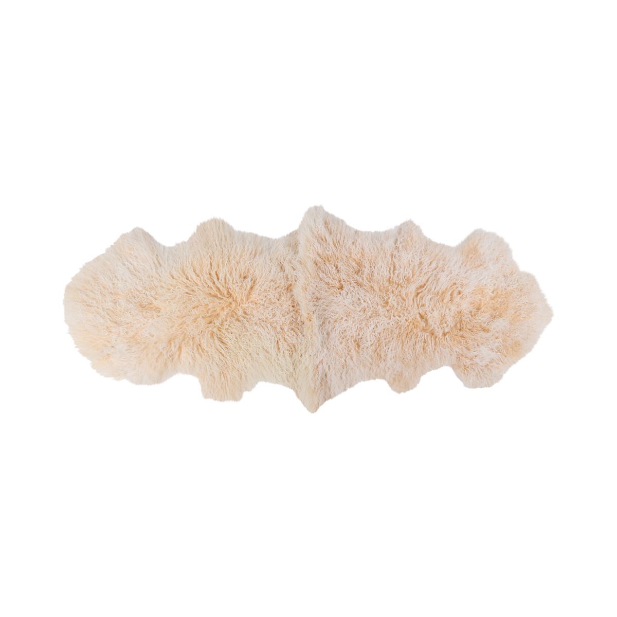 Double Tibetan Sheepskin | 150 x 55 cm Arctic Sunrise