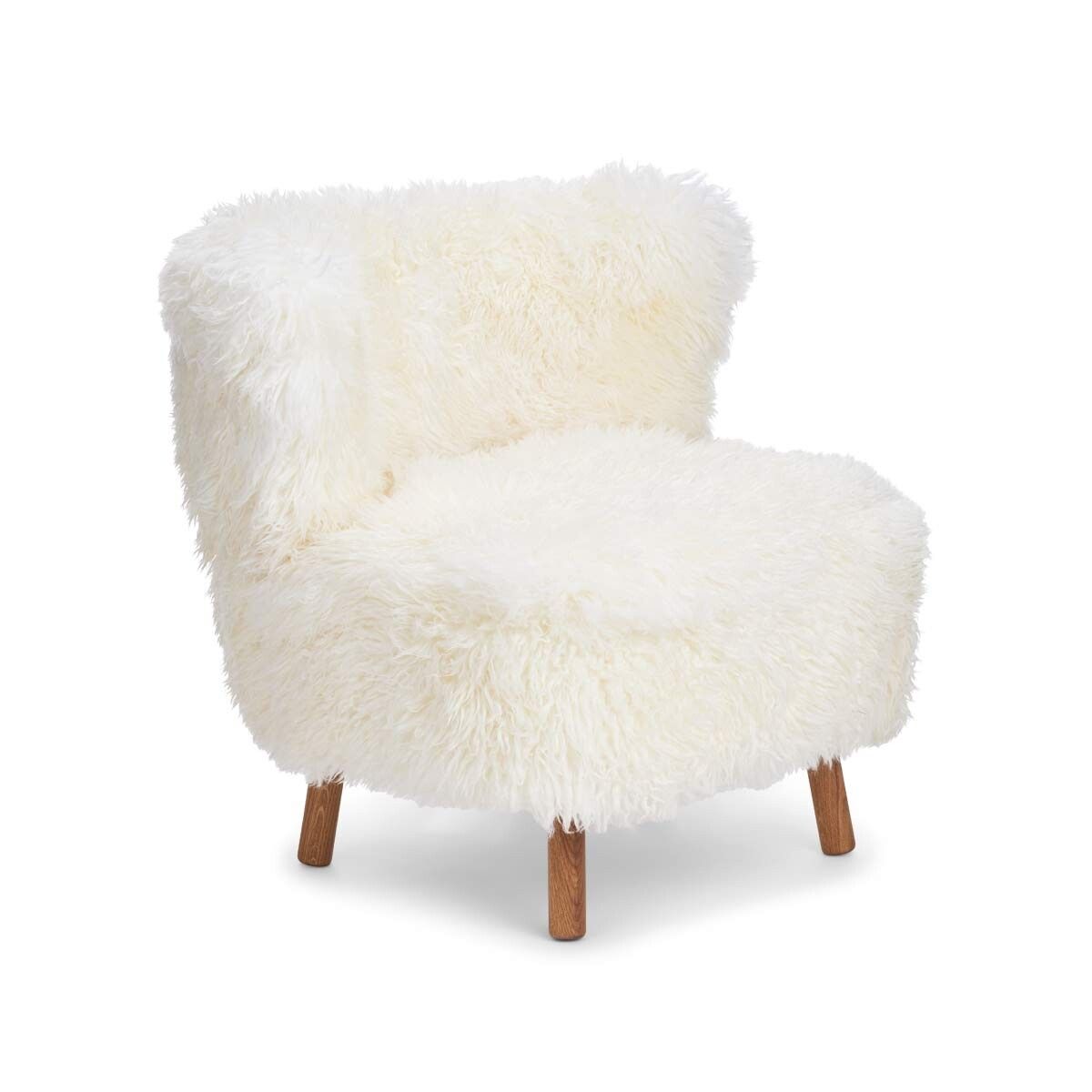 Emil Lounge Chair | Long Wool