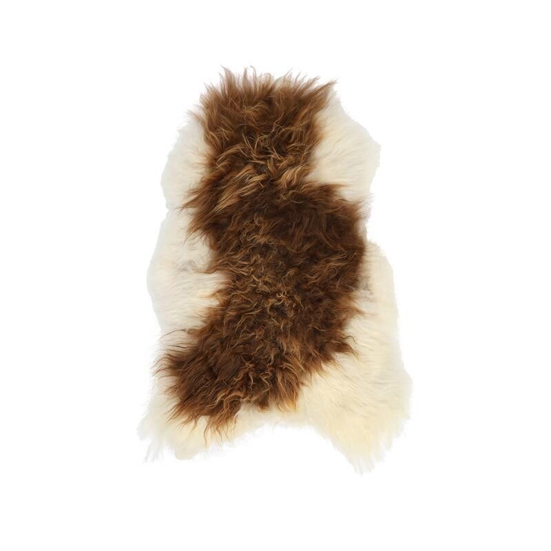 Icelandic Sheepskin | Long Wool | 35 in Spotted