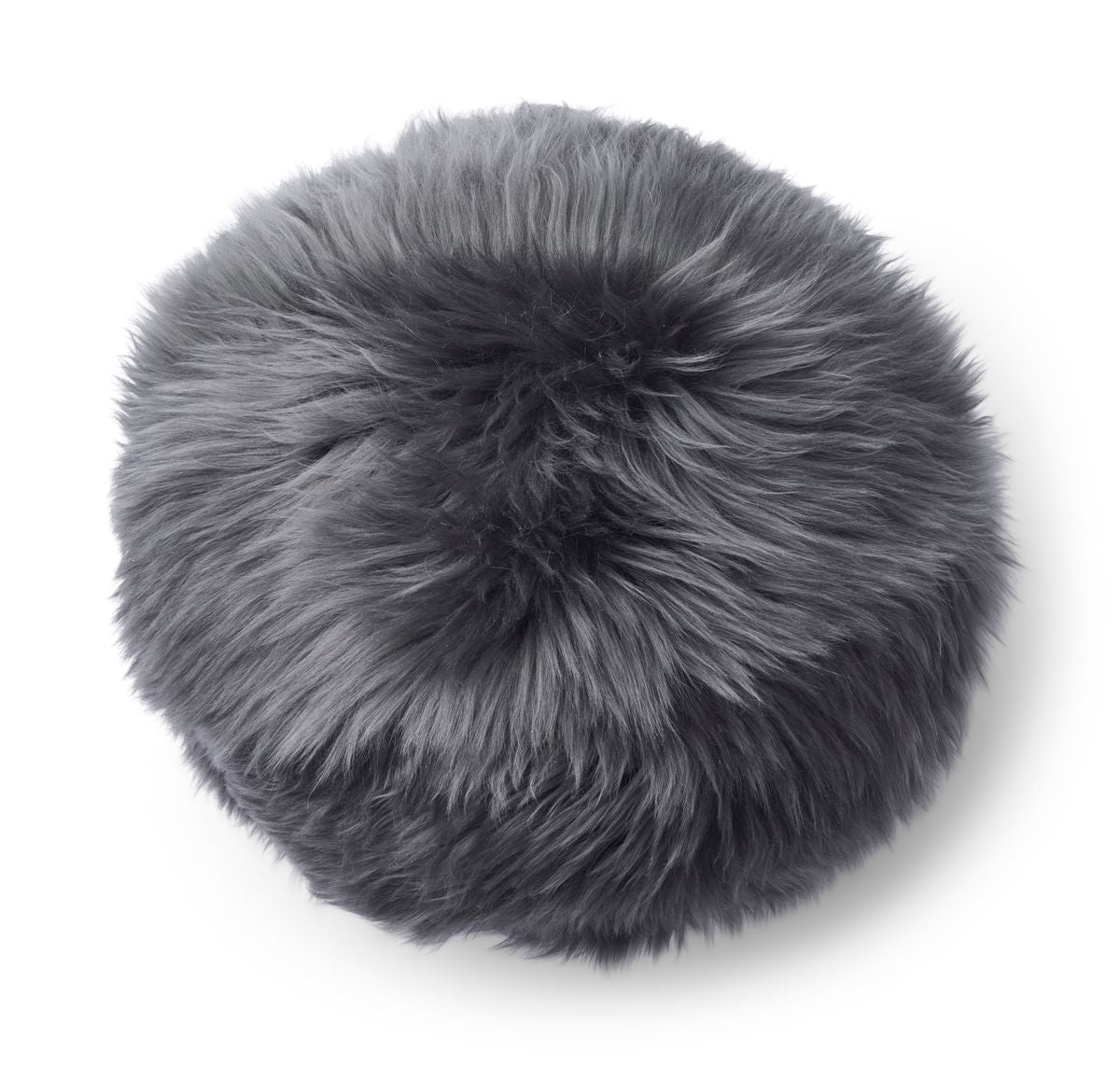 Angelite Cushion | D10 in | D12 in | D14 in | Long Wool Steel
