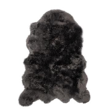 New Zealand Sheepskin | Long Wool | Rug 41x59 in Steel