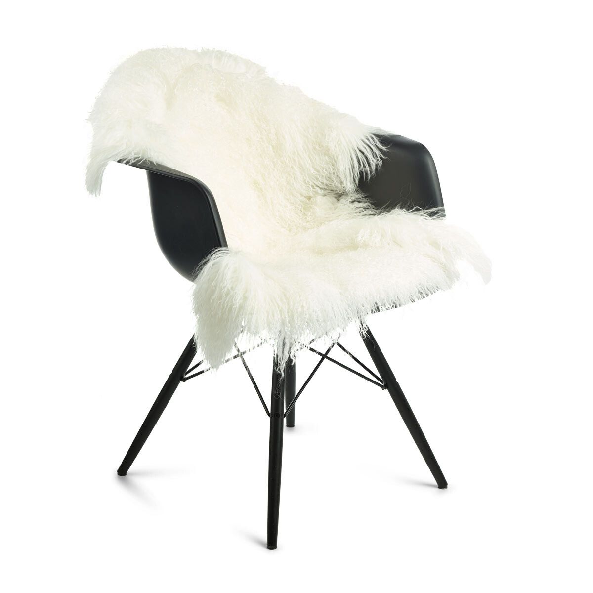Curly Sheepskin | Mongolian | 33x20 in