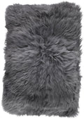 Long-Wool Sheepskin Cushion | 16x24 in